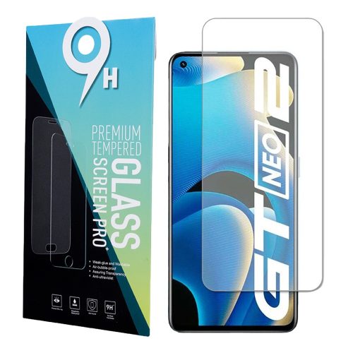 Realme GT Neo 2 5G üvegfólia, tempered glass, előlapi, edzett, 9H, 0,3mm