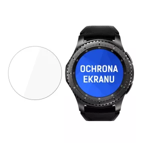   Samsung Gear S3, okosóra kijelzővédő fólia, 3db/csomag, SM-R760, 3MK