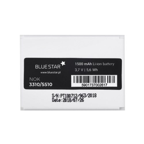 BlueStar Nokia 3310 5510 BLC-2 utángyártott akkumulátor 1500mAh