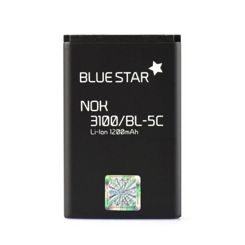 BlueStar Nokia 3100/3650/6230/3110 Classic BL-5C utángyártott akkumulátor 1200mAh