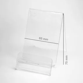 Asztali mobiltelefon tartó állvány, univerzális, 65x75mm