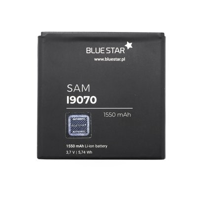Samsung Galaxy S Advance akkumulátor, EB535151VU kompatibilis, SM-i9070, 1550mAh, Bluestar