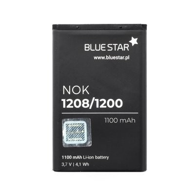 BlueStar Nokia 1208 1200 BL-5CA utángyártott akkumulátor 1100mAh