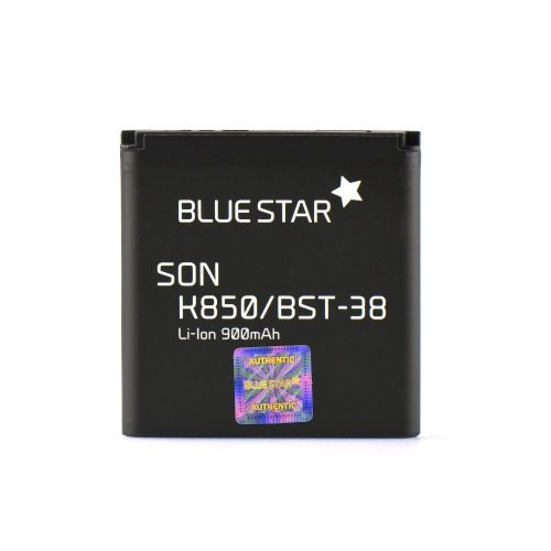 BlueStar Sony Ericsson BST-38 K850/W580/T650/S500/K770/W890/C902/C510 BST-38 utángyártott akkumulátor 900mAh