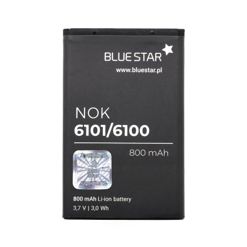 BlueStar Nokia 6101 6100 6300 BL-4C utángyártott akkumulátor 800mAh
