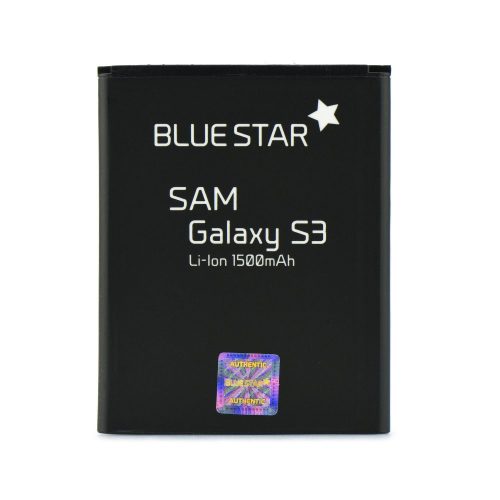 Samsung Galaxy S3 / S3 Neo / S3 LTE akkumulátor, EB-L1G6LLU kompatibilis, 1500mAh, Bluestar