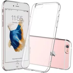   iPhone 6 / 6S szilikon tok, hátlaptok, telefon tok, ultravékony, átlátszó, 0.3mm