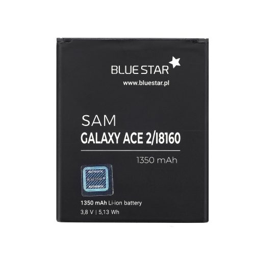 Samsung Galaxy Ace 2 akkumulátor, EB425461LU kompatibilis, 1350mAh, Bluestar