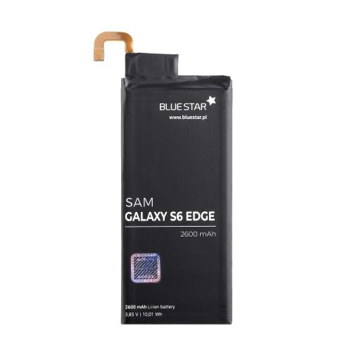 Akkumulátor, Samsung Galaxy S6 Edge SM-G925, EB-BG925ABA kompatibilis akkumulátor, 2600mAh, Bluestar