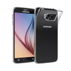  Samsung Galaxy S6 szilikon tok, hátlaptok, telefon tok, vékony, átlátszó, 0.5mm