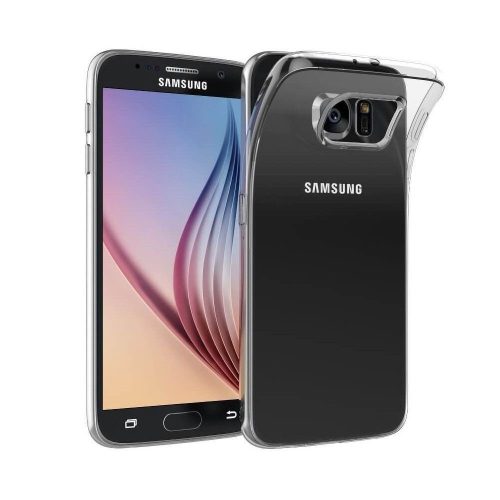 Samsung Galaxy S6 szilikon tok, hátlaptok, telefon tok, vékony, átlátszó, 0.5mm