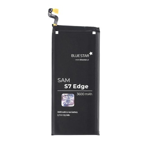 Akkumulátor, Samsung Galaxy S7 Edge, EB-BG935ABE kompatibilis akkumulátor, 3600mAh, Bluestar
