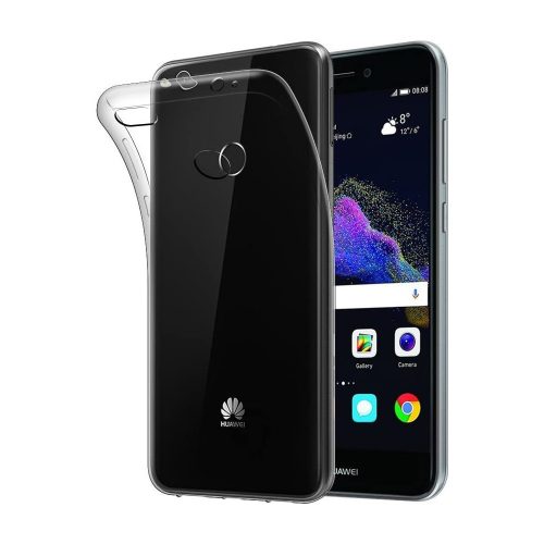 Huawei P8 Lite 2017 / P9 Lite 2017 szilikon tok, hátlaptok, telefon tok, vékony, átlátszó, 0.5mm