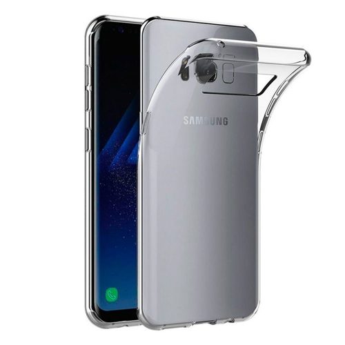 Samsung Galaxy S8 szilikon tok, hátlaptok, telefon tok, vékony, átlátszó, 0.5mm