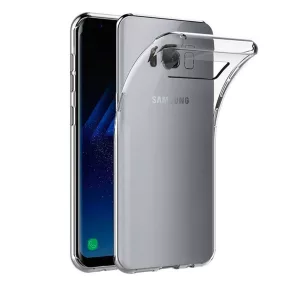   Samsung Galaxy S8 Plus szilikon tok, hátlaptok, telefon tok, vékony, átlátszó, 0.5mm