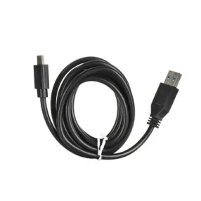   USB-C (Type-C) adatkábel, töltőkábel, USB-USB-C, Supercharge, fekete, 40W 2m