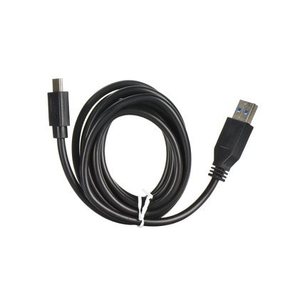 USB-C (Type-C) adatkábel, töltőkábel, USB-USB-C, Supercharge, fekete, 40W 2m