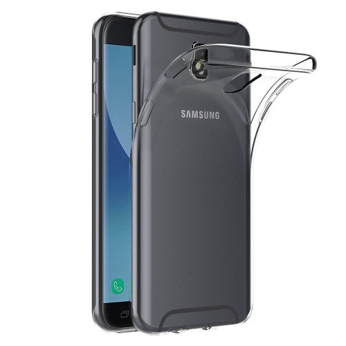 Samsung Galaxy J7 (2017) szilikon tok, hátlaptok, telefon tok, vékony, átlátszó, 0.5mm
