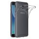 Samsung Galaxy J7 (2017) szilikon tok, hátlaptok, telefon tok, vékony, átlátszó, 0.5mm