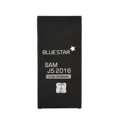 Samsung Galaxy J5 2016 akkumulátor, EB-BJ510CBE kompatibilis, 3100mAh, BlueStar