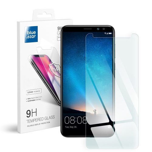 Huawei Mate 10 Lite üvegfólia, tempered glass, előlapi, edzett, Bluestar