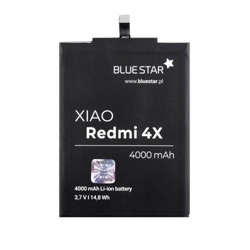BlueStar Xiaomi Redmi 3/3S/3X/4X BM47 utángyártott akkumulátor 4000mAh
