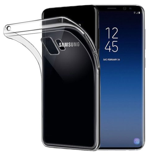 Samsung Galaxy S9 szilikon tok, hátlaptok, telefon tok, vékony, átlátszó, 0.5mm