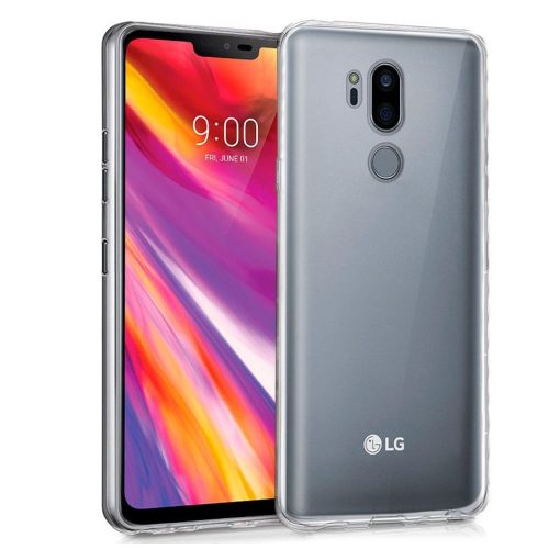 LG G7 ThinQ szilikon tok, hátlaptok, telefon tok, vékony, átlátszó, 0.5mm