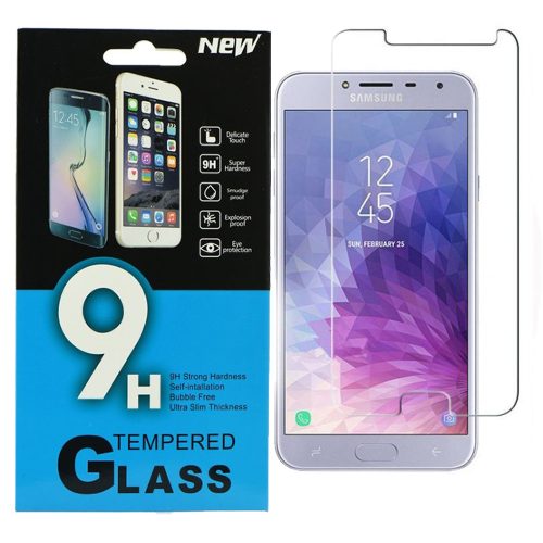 Samsung Galaxy J4 üvegfólia, tempered glass, előlapi, edzett