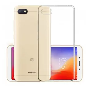   Xiaomi Redmi 6A szilikon tok, hátlaptok, telefon tok, vékony, átlátszó, 0.5mm
