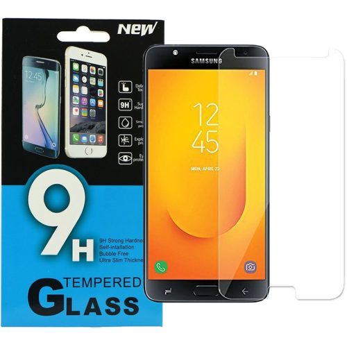Samsung Galaxy J7 Duo üvegfólia, tempered glass, előlapi, edzett