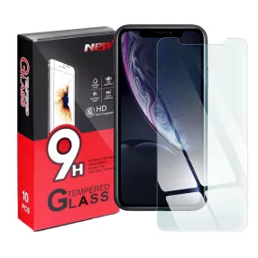   iPhone 11 / XR üvegfólia, tempered glass, előlapi, edzett, 10db/csomag