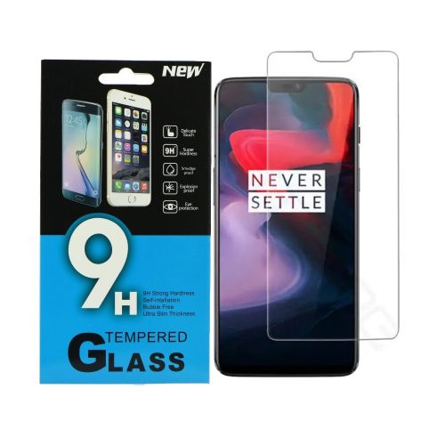 OnePlus 6 üvegfólia, tempered glass, előlapi, edzett