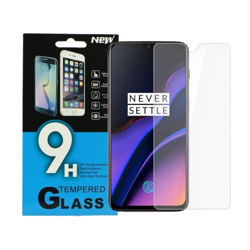 OnePlus 6T üvegfólia, tempered glass, előlapi, edzett