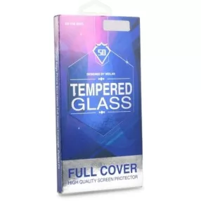   Samsung Galaxy S10e üvegfólia, tempered glass, előlapi, 5D, edzett, hajlított, fekete kerettel