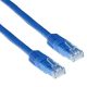 Hálózati kábel, LAN kábel, RJ45 csatlakozókkal, kék, 5M, 8P8C