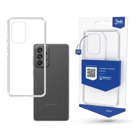   Samsung Galaxy A73 5G szilikon tok, hátlap tok, telefon tok, átlátszó, 1.2mm, 3MK Clear Case