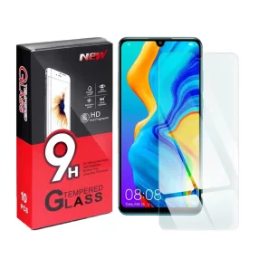   Huawei P30 Lite üvegfólia, tempered glass, előlapi, edzett, 10db/csomag