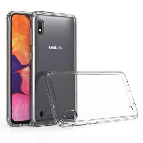 Samsung Galaxy A10 szilikon tok, hátlaptok, telefon tok, vastag, átlátszó, 2mm,