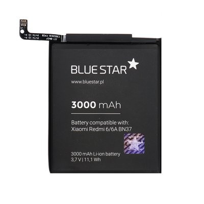 BlueStar Xiaomi Redmi 6 / 6A BN37 utángyártott akkumulátor 3000mAh