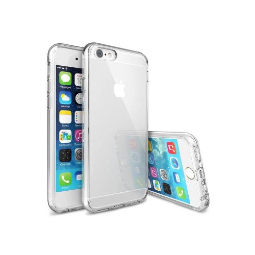 iPhone 6 / 6S szilikon tok, hátlaptok, telefon tok, vastag, átlátszó, 2mm