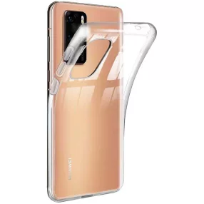   Huawei P40 szilikon tok, hátlaptok, telefon tok, vékony, átlátszó, 0.5mm