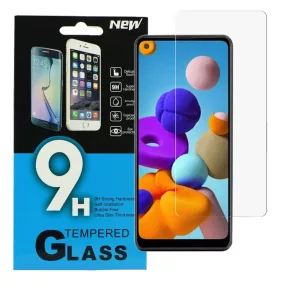   Samsung Galaxy A21 / A21s üvegfólia, tempered glass, előlapi, edzett