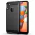 Samsung Galaxy A11 szilikon tok, hátlaptok, telefon tok, karbon mintás, fekete, Carbon case