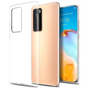   Huawei P40 szilikon tok, hátlaptok, telefon tok, vastag, átlátszó, 2mm