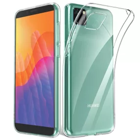   Huawei Y5P szilikon tok, hátlaptok, telefon tok, vékony, átlátszó, 0.5mm