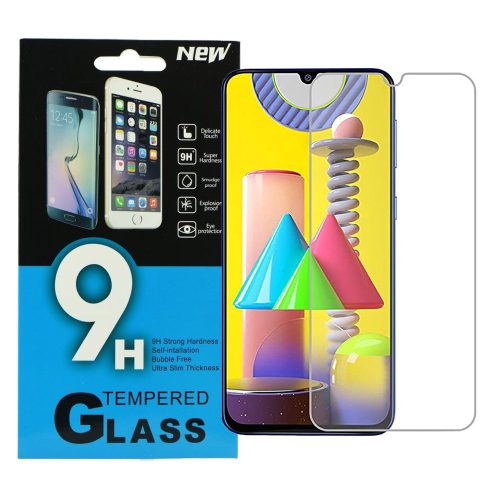 Samsung Galaxy M21 üvegfólia, tempered glass, előlapi, edzett