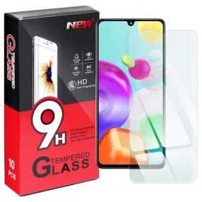   Samsung Galaxy A41 üvegfólia, tempered glass, előlapi, edzett, 10db/csomag