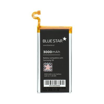 Samsung Galaxy S9, EB-BG960ABE kompatibilis akkumulátor, 3000mAh, BlueStar