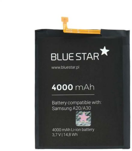 Samsung Galaxy A50 / A30s / A20 / A30 akkumulátor, EB-BA505ABU kompatibilis, SM-A505F/DS, SM-A307F/DS, 4000mAh, BlueStar